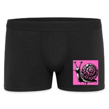 Escargot - Boxer Homme - noir - Devant