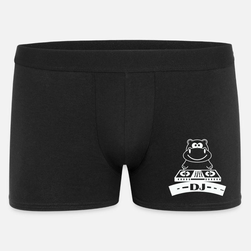 hippo_dj- - Boxer Homme - noir