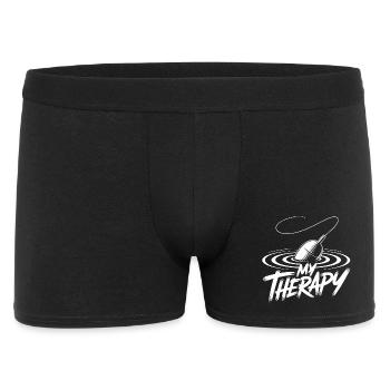 Thérapie de la pêche - Boxer Homme - noir - Devant