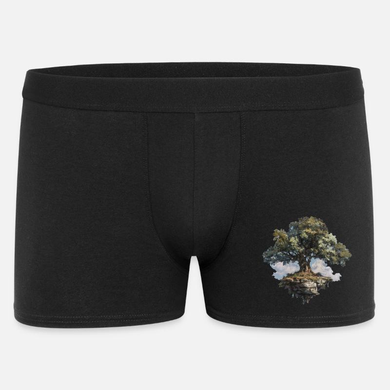 Tree - Men's Boxer Shorts - black