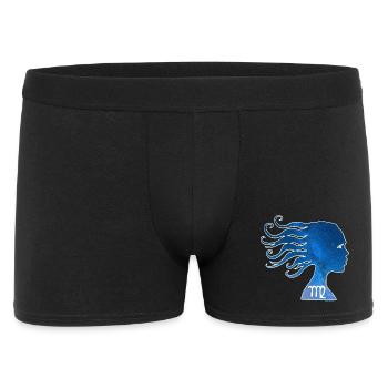 Vierge et univers - Boxer Homme - noir - Devant