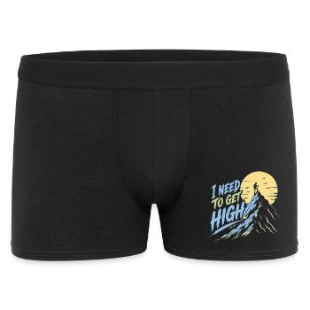 Mountain Hiking Adventure - I Need to Go High - Men's Boxer Shorts - black - Front