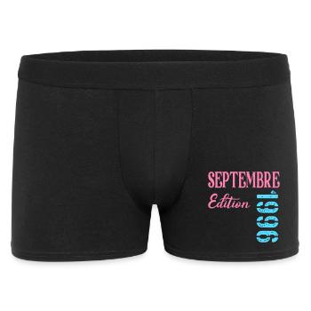 Français 30e Anniversaire, Septembre 1996 - Boxer Homme - noir - Devant