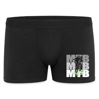MTB - Men's Boxer Shorts - black - Front