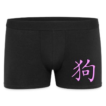Hund_3d - Kanji - Boxer Homme - noir - Devant