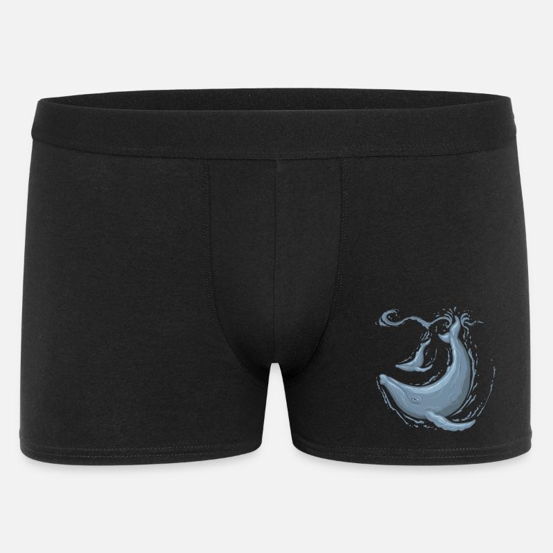 humpback - Boxer Homme - noir