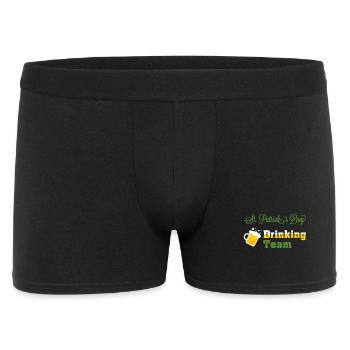 Jour Équipe potable de Saint-Patrick - Boxer Homme - noir - Devant