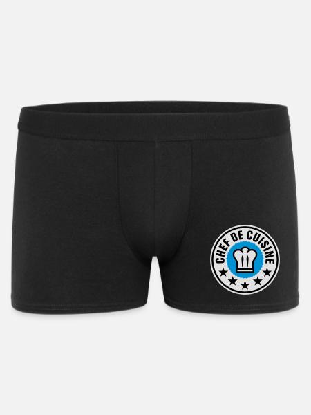 Chef de Cuisine - Männer Boxer Shorts - Schwarz