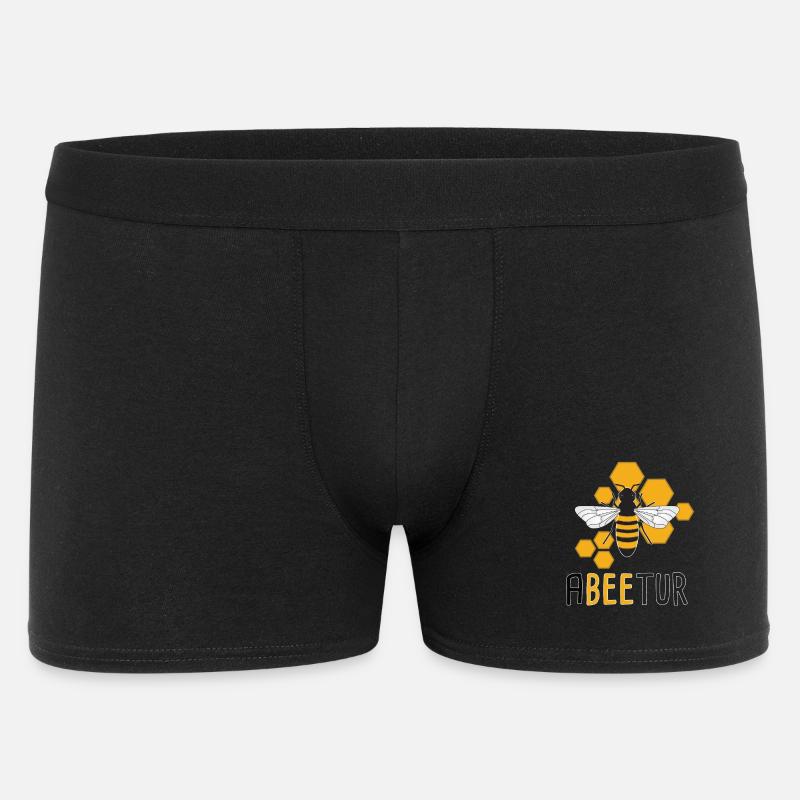 Abitur - Männer Boxer Shorts - Schwarz