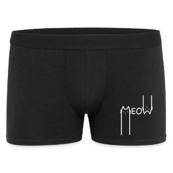 chat - Boxer Homme - noir - Devant