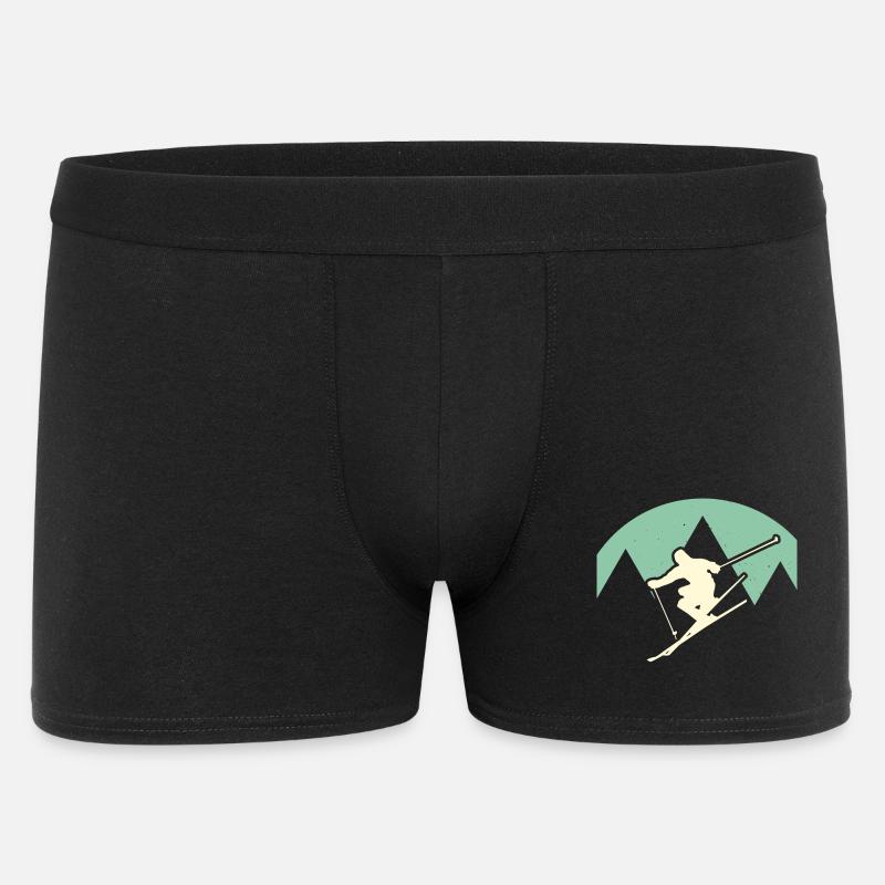 skier - Men's Boxer Shorts - black