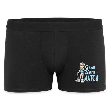 tennis - Men's Boxer Shorts - black - Front