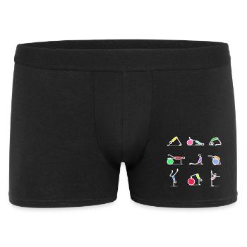 Entraînement de pilates - Boxer Homme - noir - Devant