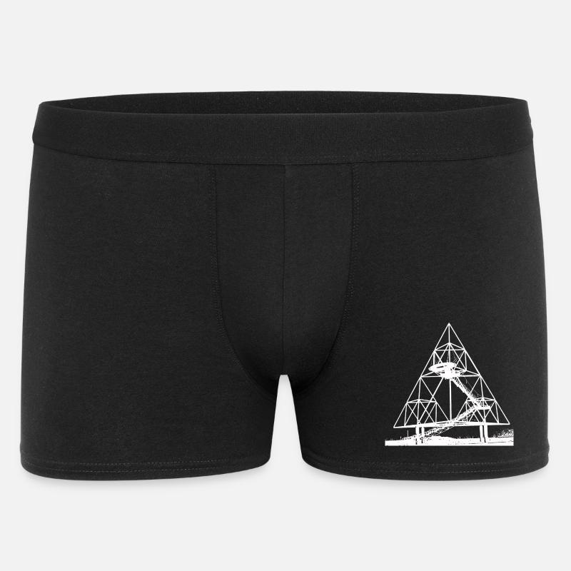 TETRAEDRO BIANCO - Boxer da uomo - nero