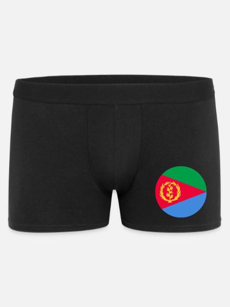 Eritrea Luftfahrt-Cockade-Militär-Emblem - Männer Boxer Shorts - Schwarz