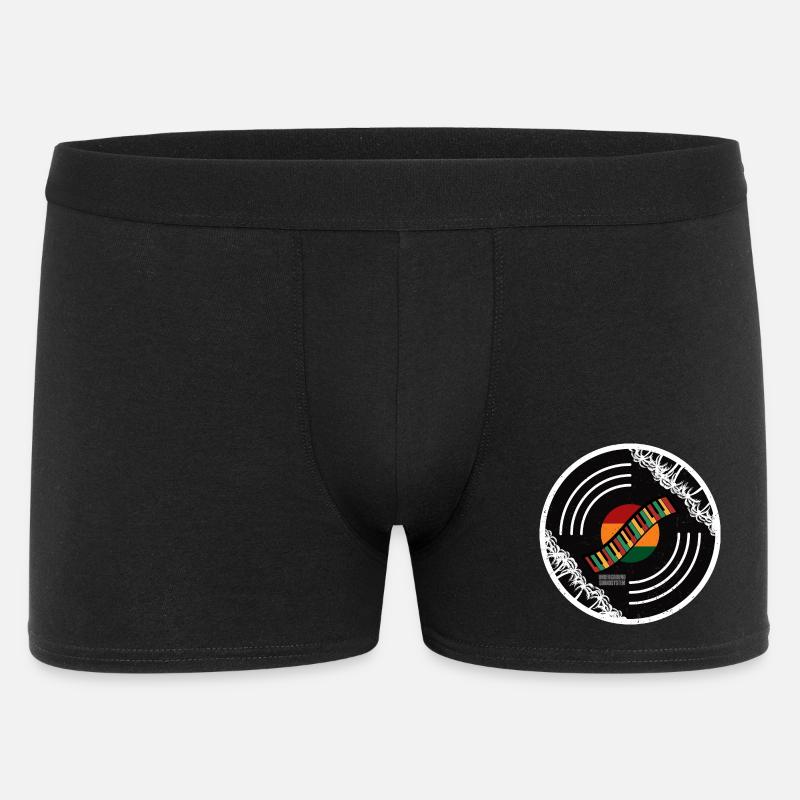Klangkreis Regenbogen Keyboard - Männer Boxer Shorts - Schwarz