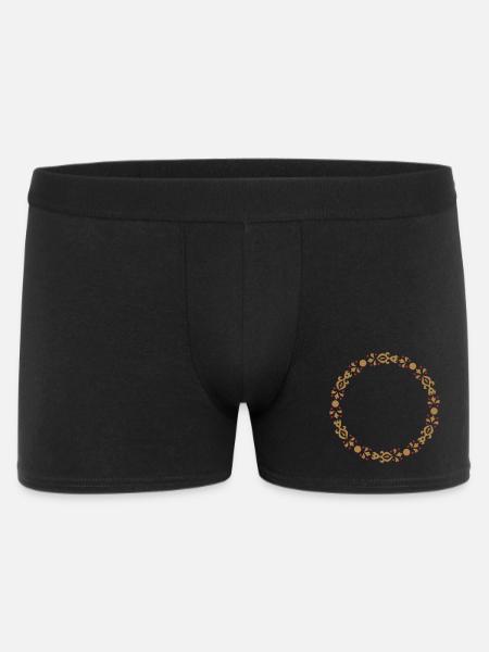 Nummer Eins 1 - Männer Boxer Shorts - Schwarz