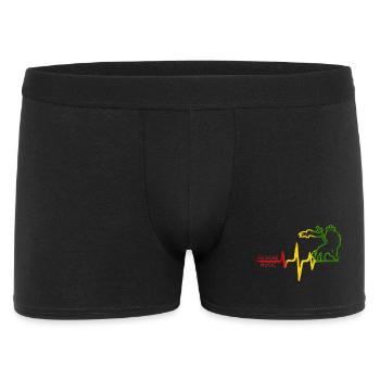 Reggae Lion Rhythm Icon - Men's Boxer Shorts - black - Front