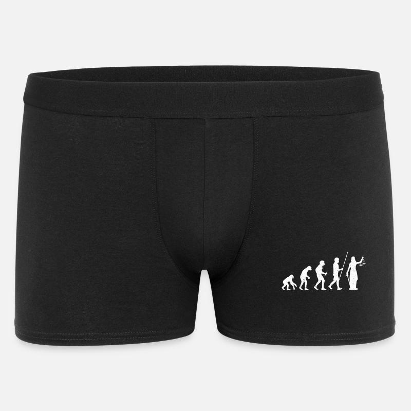 Juriste Jurist Law Justitia Évolution - Boxer Homme - noir