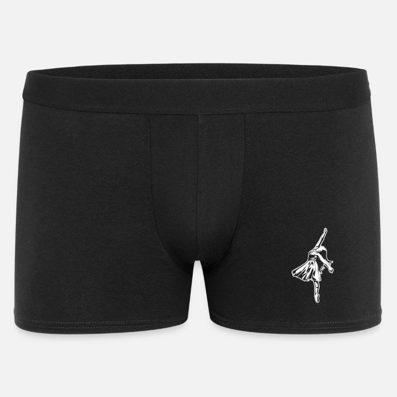 Ballett - Männer Boxer Shorts - Schwarz