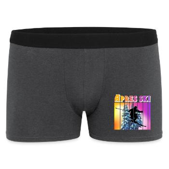 Apres ski - Men's Boxer Shorts - charcoal grey - Front