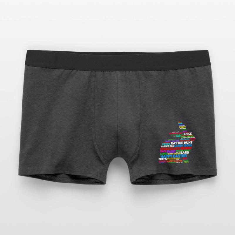 Easter bunny rabbit happy easter rabbit easter eggs Men's Boxer Shorts