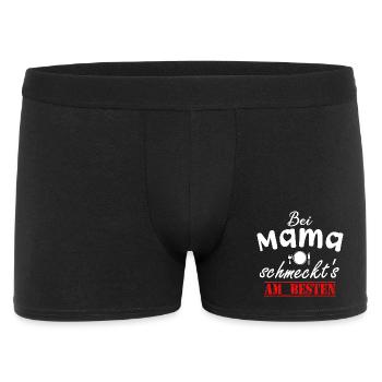 C'est meilleur avec maman | Pour le meilleur - Boxer Homme - noir - Devant