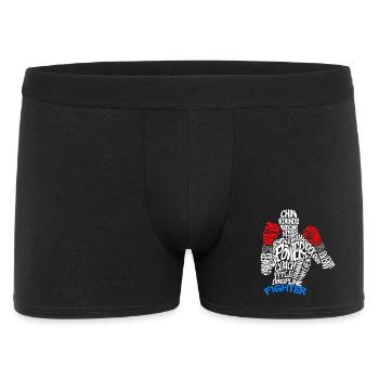 Boxe Fitness Entraînement Exercice Motivation Sport - Boxer Homme - noir - Devant