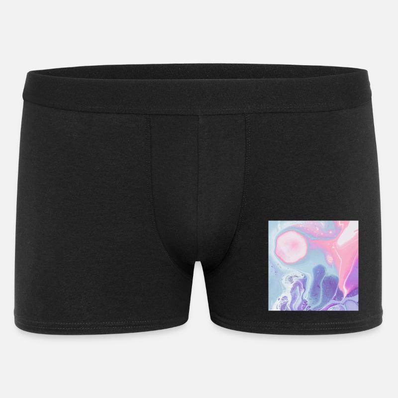 conception de texture colorée de tapis de souris - Boxer Homme - noir