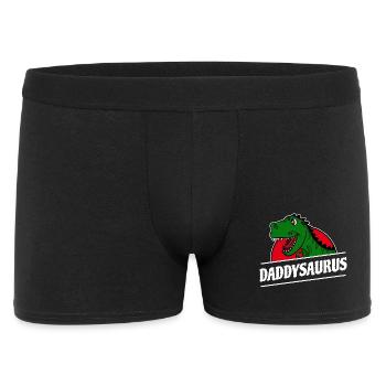 Papa Fête des Pères Fête des Hommes Heureux Papa Père - Boxer Homme - noir - Devant