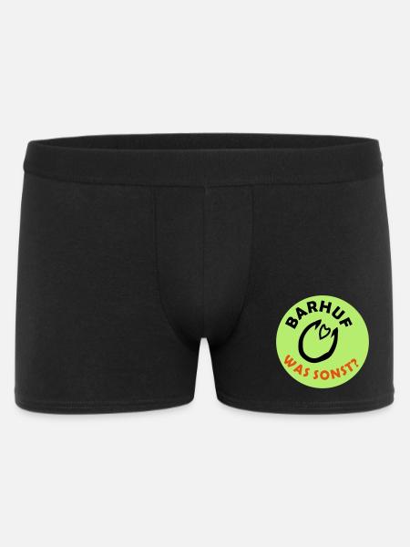 Barefoot Statement Hooves Horse - Men's Boxer Shorts - black