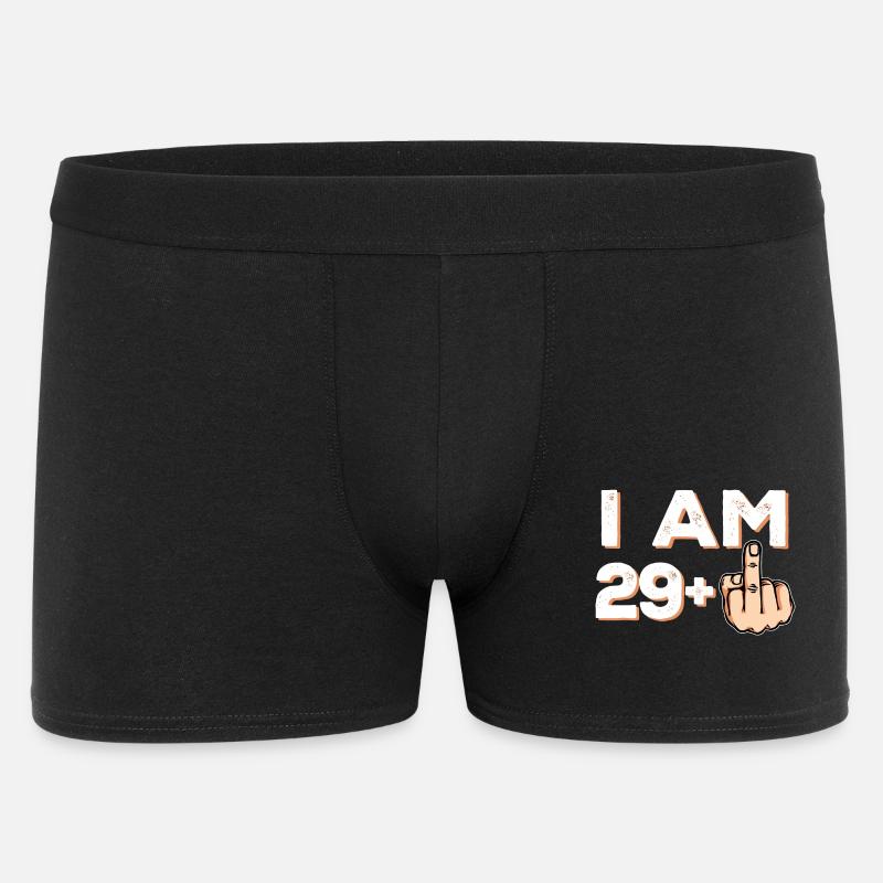 30 Statement Thirtieth Birthday - Men's Boxer Shorts - black