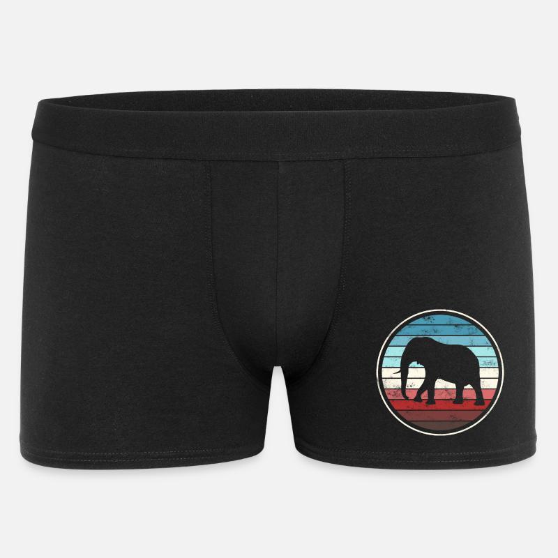 Éléphant éléphant - Boxer Homme - noir