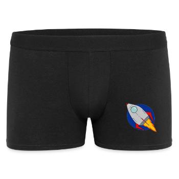 Rocket - Men's Boxer Shorts - black - Front