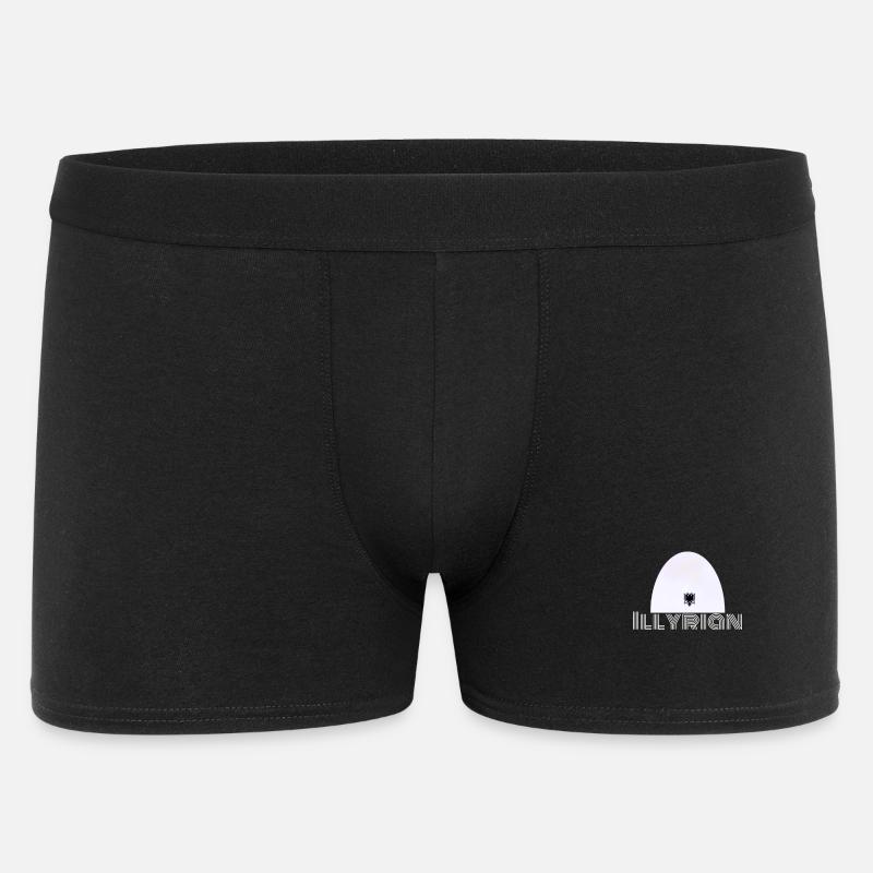Plisi - Männer Boxer Shorts - Schwarz