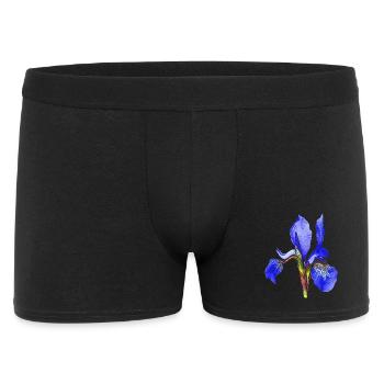 geburtstagsgeschenk mutter, schwertlilie - Männer Boxer Shorts - Schwarz - Vorne
