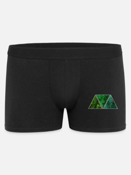 Umwelt Mutter Natur - Männer Boxer Shorts - Schwarz
