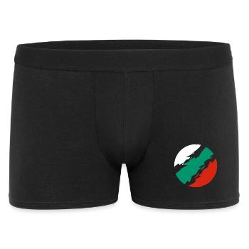 Drapeau de la Bulgarie - Boxer Homme - noir - Devant