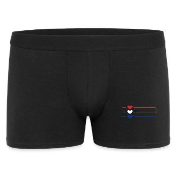 Islande - Boxer Homme - noir - Devant