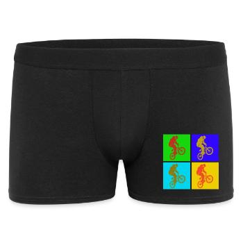 BMX Pop Art - Men's Boxer Shorts - black - Front