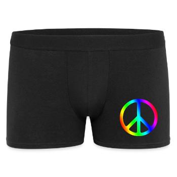 Peace - No war - Men's Boxer Shorts - black - Front