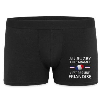 rugby, rugby sport, rugby humour, rugbyman - Boxer Homme - noir - Devant
