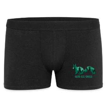 Environmental Protection Squirrel Climate Change - Men's Boxer Shorts - black - Front