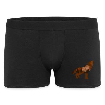 Climate Change Environmental Protection Wolf - Men's Boxer Shorts - black - Front