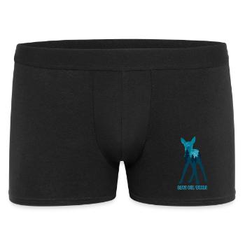 Climate Change Environmental Protection Roe Deer - Men's Boxer Shorts - black - Front