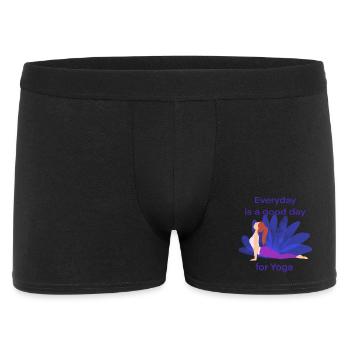 Yoga - Boxer Homme - noir - Devant