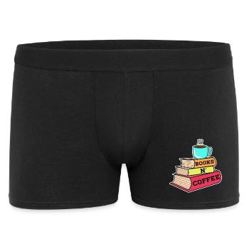 Caffeine Coffee Drinking Statement Coffee Lovers - Men's Boxer Shorts - black - Front