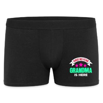 Déclaration de grand-mère grand-mère retraitée préférée - Boxer Homme - noir - Devant