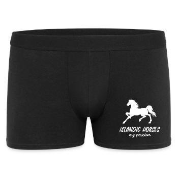 Haflinger Horses Gallop Icelandic Horses Statement - Men's Boxer Shorts - black - Front
