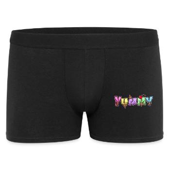 Crème glacée Délicieux bonbons Disant Dessert Snacking - Boxer Homme - noir - Devant